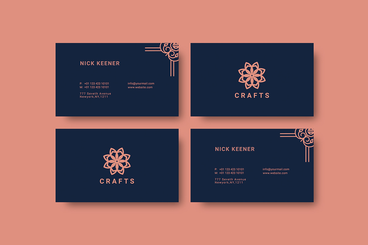 100 Business Card Template Bundle, a Business Card Template by Smashing_Studio (Photo 6 of 80)
