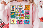 God Says I Am PNG, Autism Awareness, an Illustration by CreationArt (Thumbnail 6 of 9)