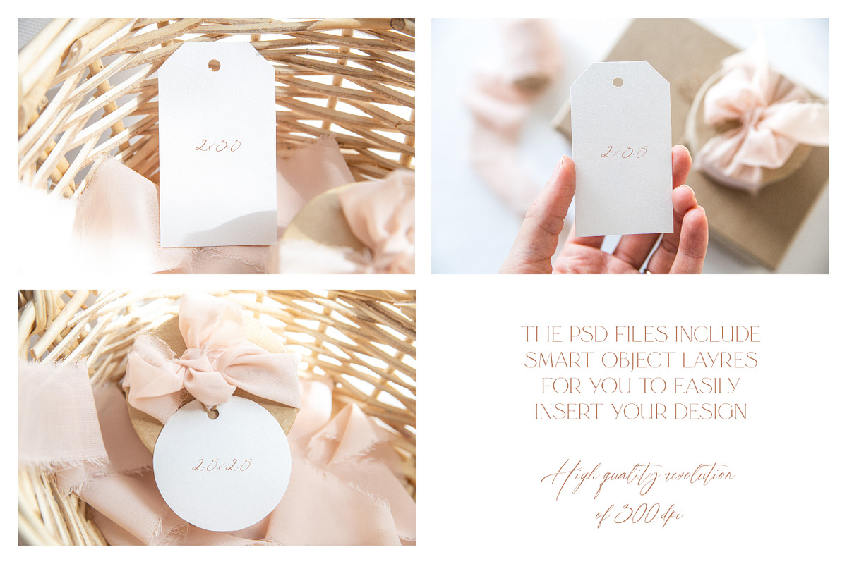 Gift Tag Mockup Bundle, a Product Mockup by ILoveMockupDesign (Photo 3 of 11)