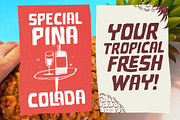 Wild Crimson - Rough Display Font, a Sans Serif Font by Bale Type (Thumbnail 3 of 9)