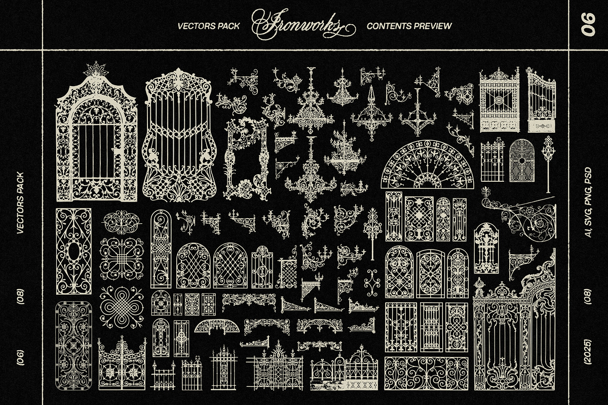 Ironworks Vectors, an Object Graphic by MiksKS (Photo 13 of 15)