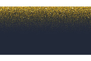 Golden glitter particles, dust spray, a Seasonal Illustration by Vector Tradition (Thumbnail 1 of 3)