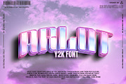 Arlot Y2k Font, a Font by HeyFonts (Thumbnail 1 of 4)