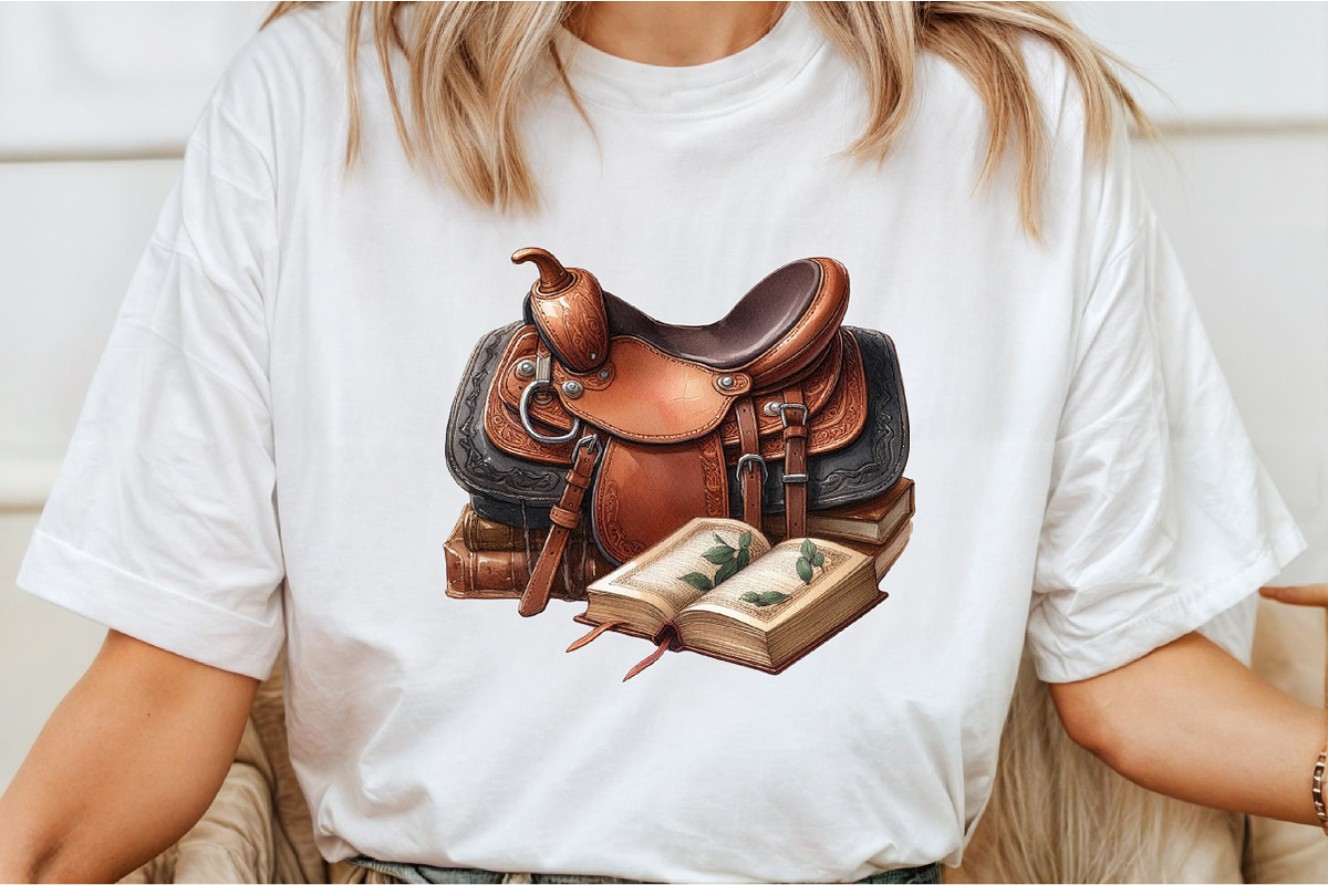 Western Cowgirl Book Clipart, an Illustration by Libby Wishes (Photo 11 of 11)