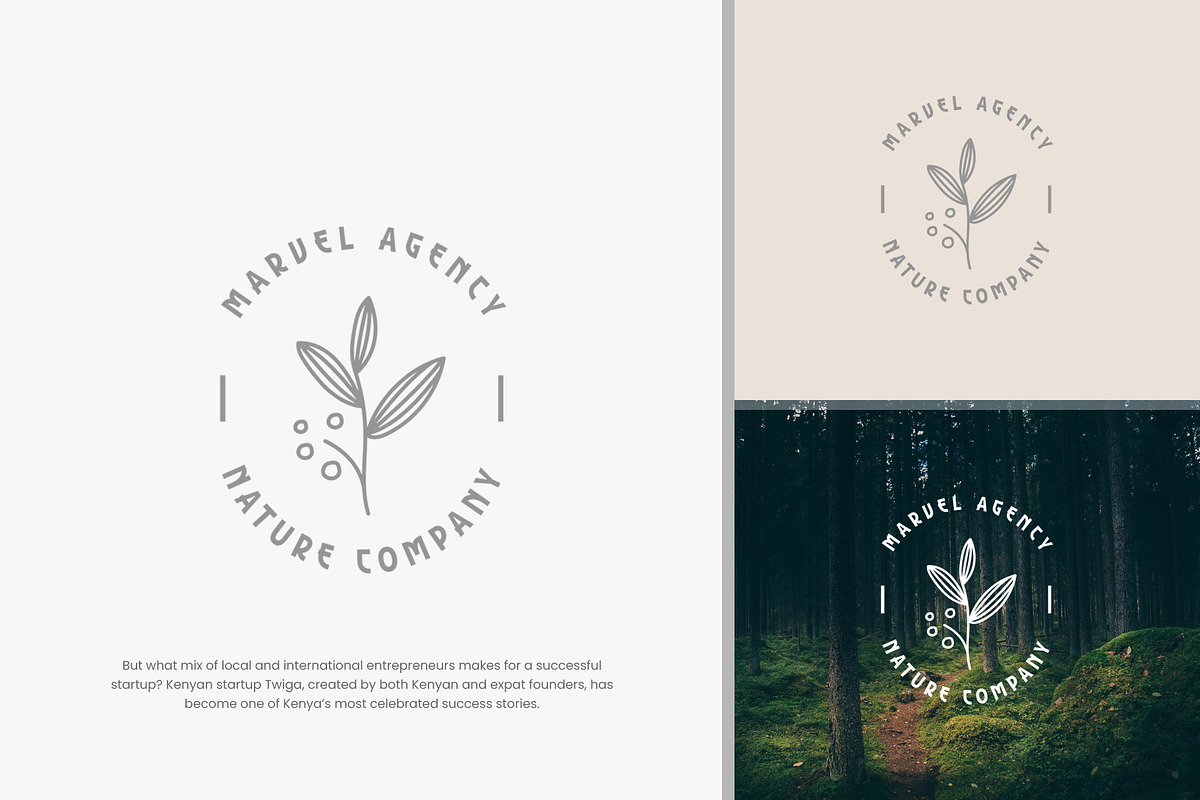 Ethnic Modern Logotype Sans Serif, a Sans Serif Font by Graphicxell (Photo 3 of 5)