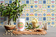 Mediterranean food Sardine patterns, a Pattern Graphic by Tani Kuzminka (Thumbnail 20 of 25)