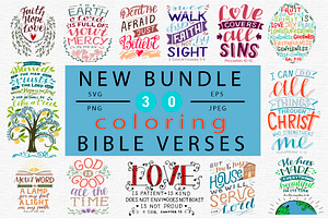 NEW BUNDLE 30 BIBLE VERSES