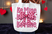 Faux Crochet Valentine Coquette Bow, an Illustration by OK Design (Thumbnail 5 of 6)