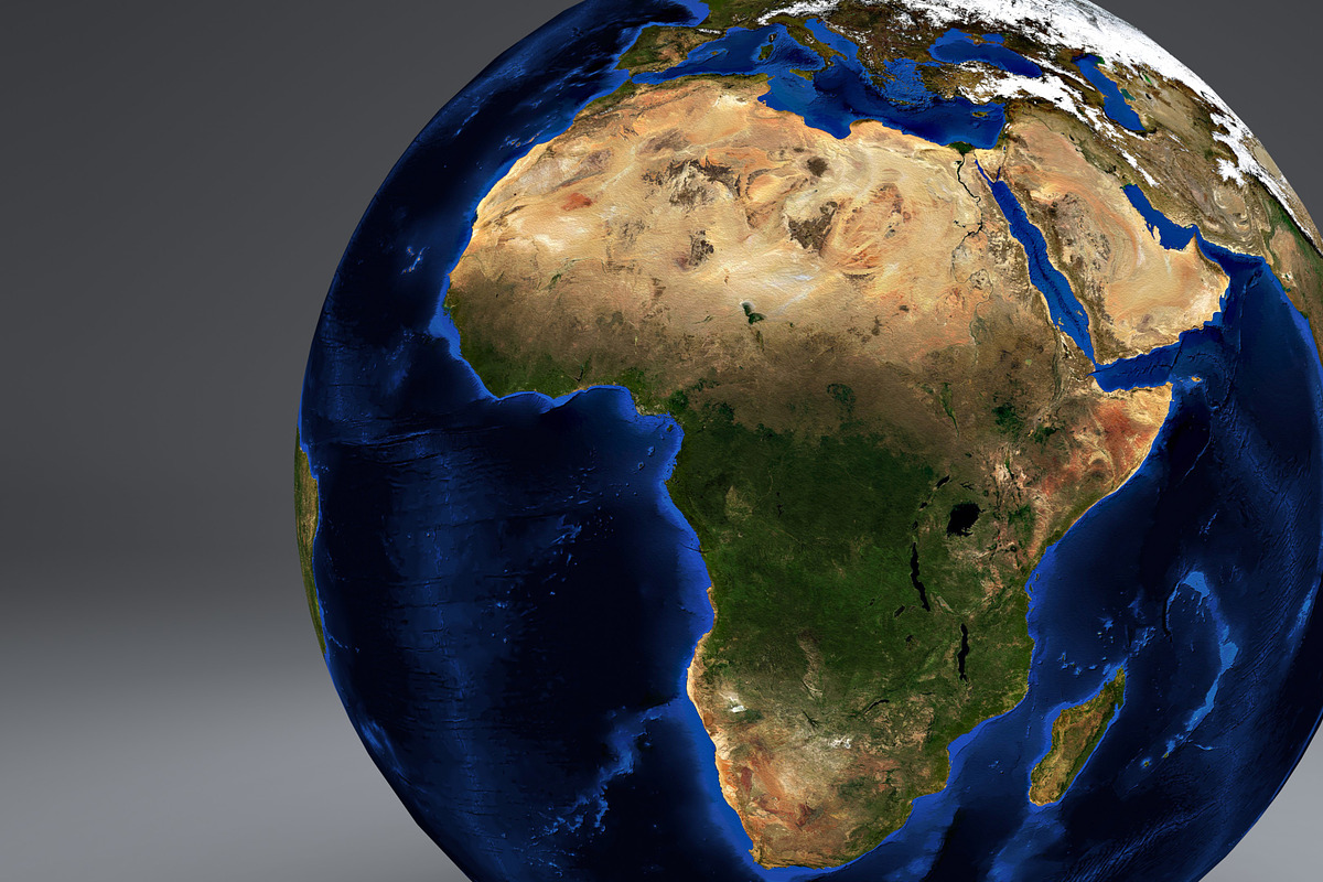 Earth Globe 10k, an Environmental 3D Model by Flash My Pixel (Photo 6 of 7)