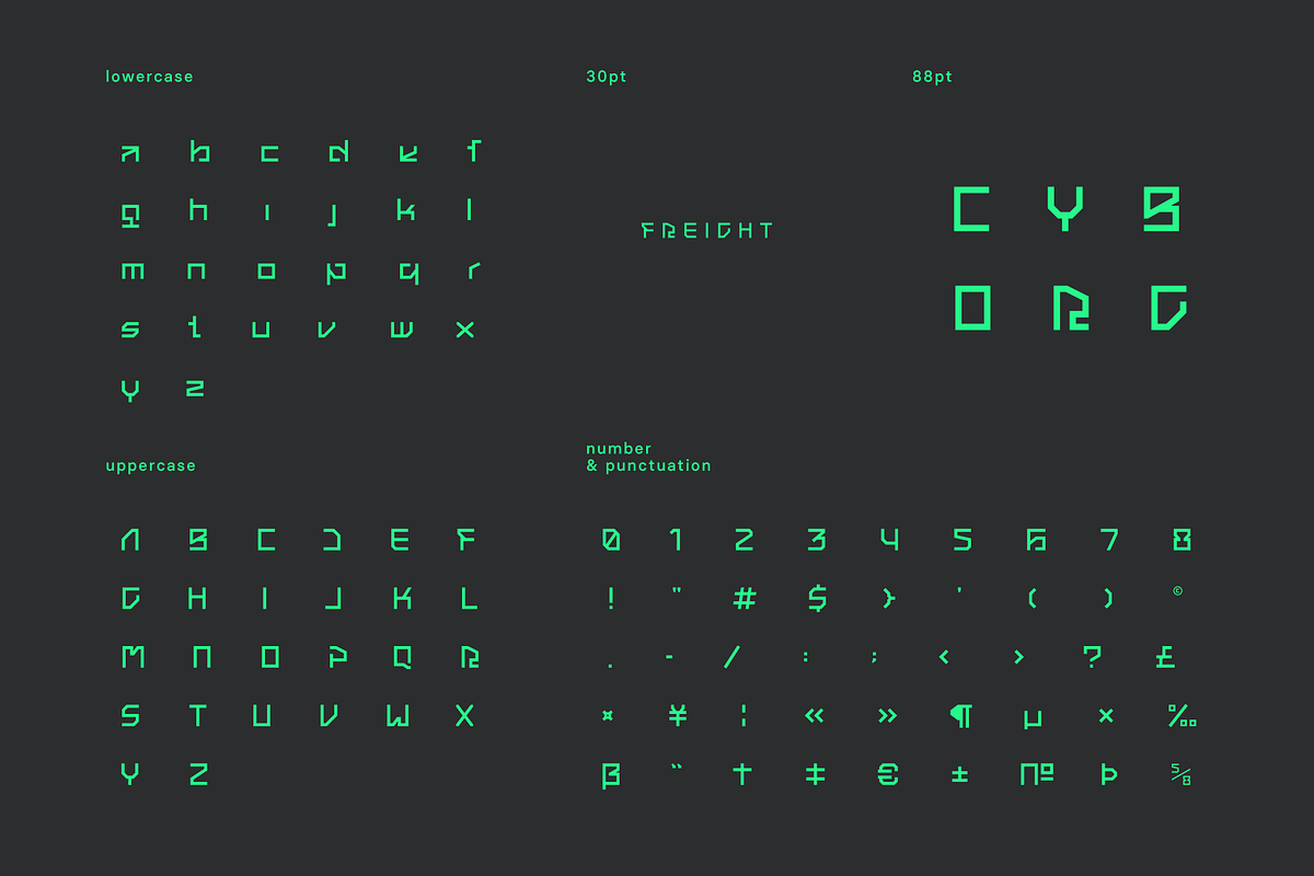 Magsk Futuristic Tech Font, a Font by baqoos (Photo 8 of 10)