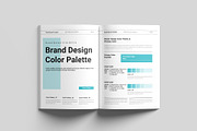 Brand Manual Template, a Brochure Template by GoldenGrid Studio (Thumbnail 6 of 12)