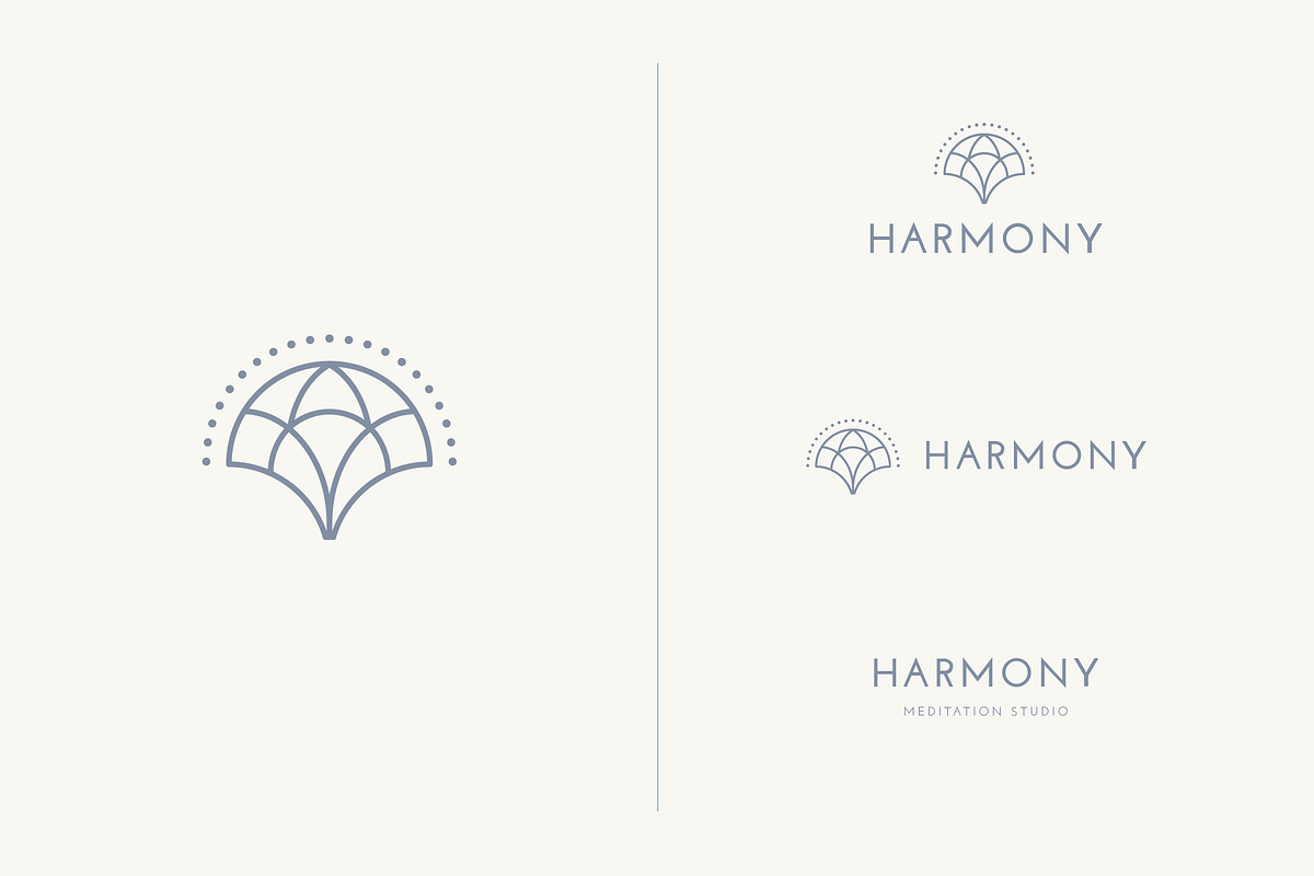 Modern Floral Yoga Pilates Logo, a Branding & Logo Template by GudBrand Studio (Photo 5 of 9)