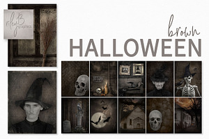 Brown Halloween Textures