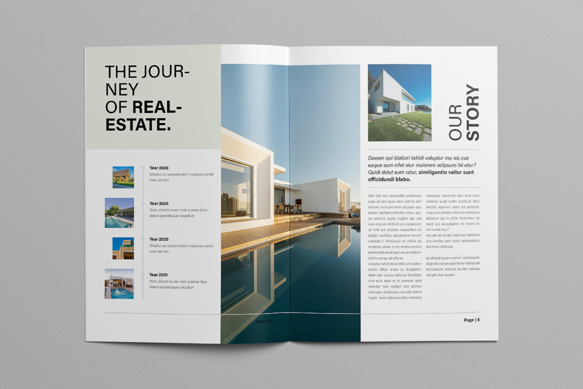 Real Estate Brochure | Canva, a Brochure Template by Pixelpick (Photo 3 of 9)