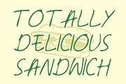 CS Bamille Drawn, a Handwritten Font by Craft Supply Co. (Thumbnail 3 of 8)