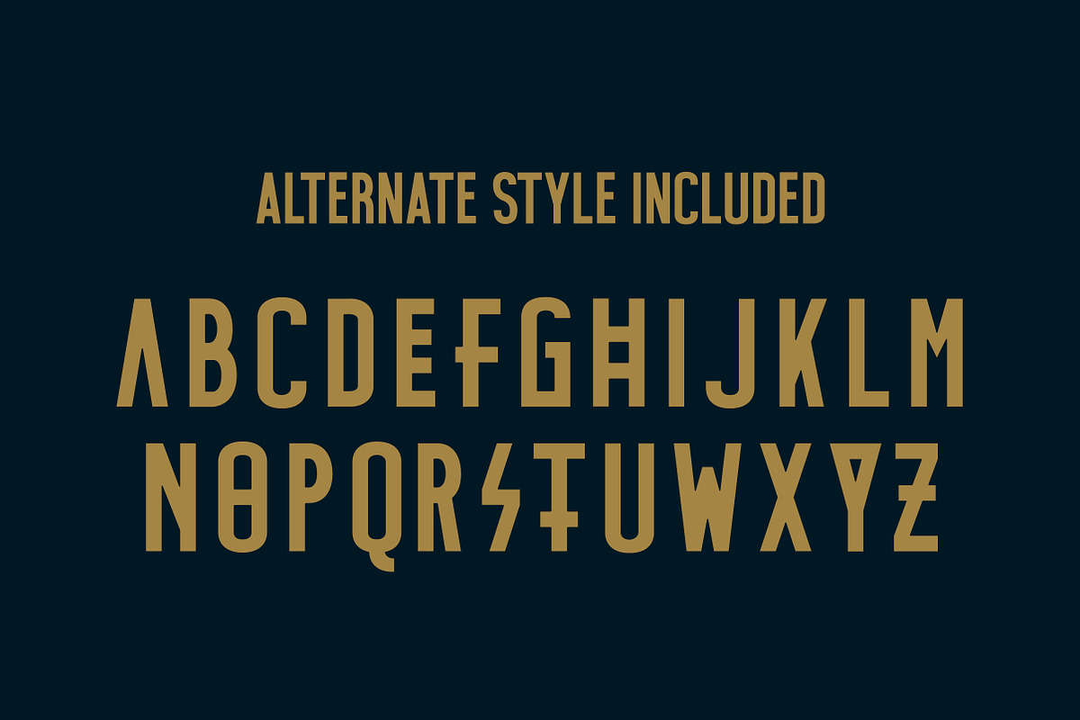 MÅNDAG - FREDAG Typeface preview 6