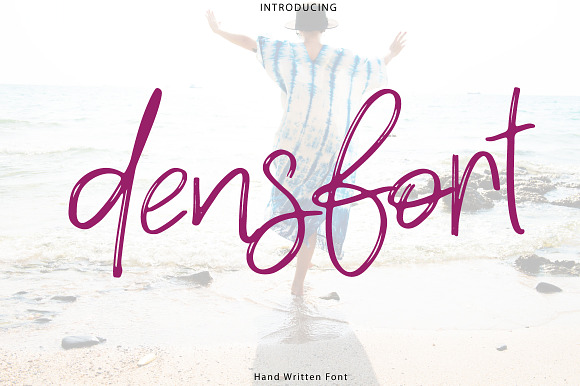 New! densfort | Handwritten Font preview 8