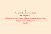 Bowy — A Playful Handwritten Font, a Handwritten Font by BiancaXavier (Thumbnail 7 of 7)
