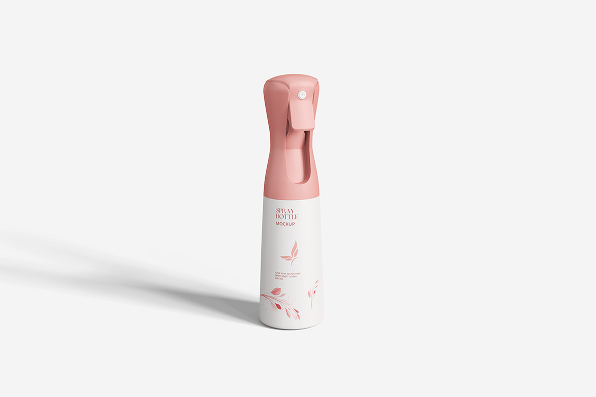 Mist Spray Bottle Mockup, a Product Mockup by MrLetters (Photo 4 of 5)