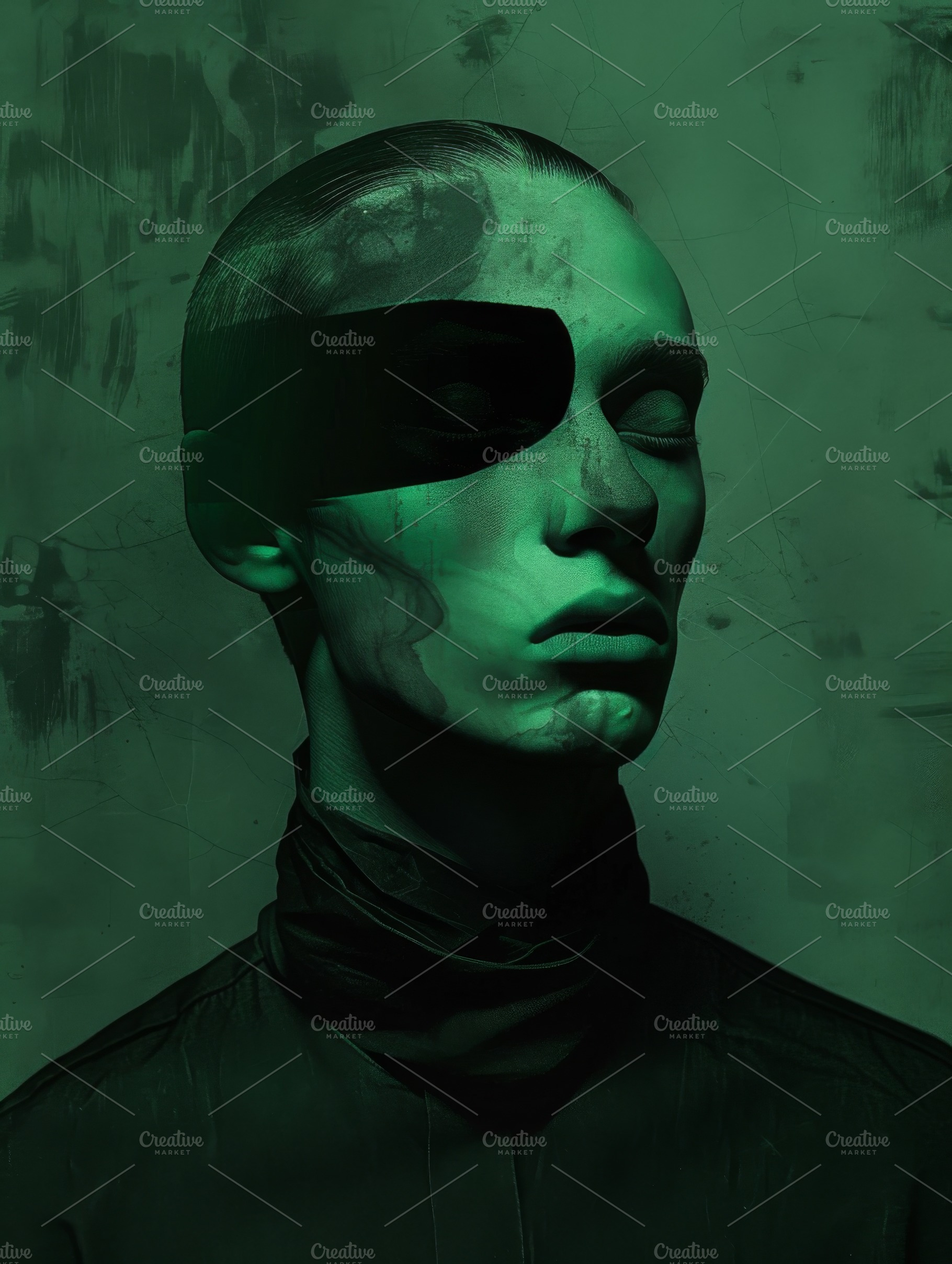 A modern and edgy layout, an Arts & Entertainment Photo by Handmadefont