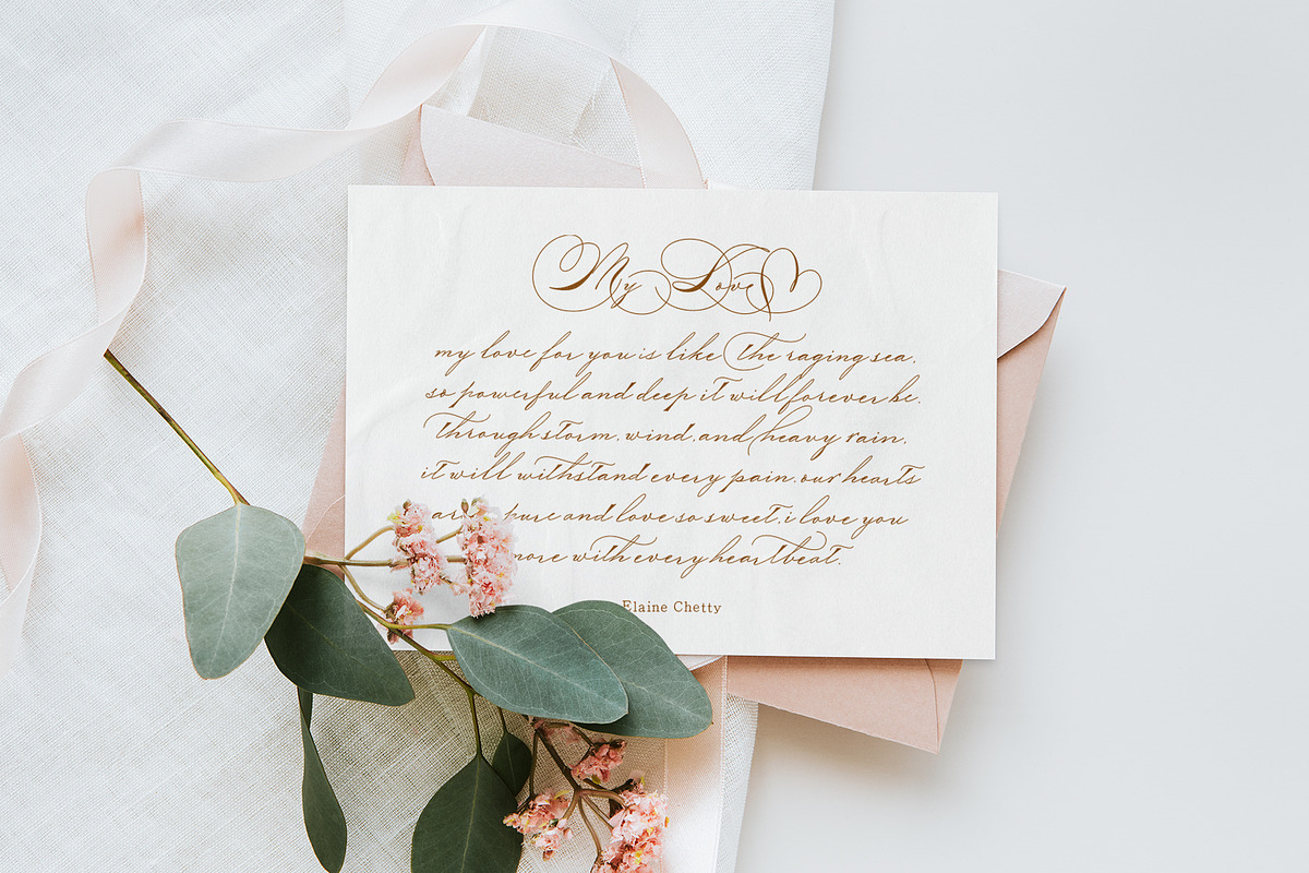 Darleyna, a Script Font by JamalCreativeStudio (Photo 5 of 12)