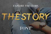 The Story Font - 50% Off, a Font by Shop (Thumbnail 1 of 6)