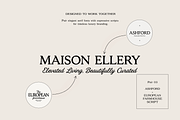 Old Money Luxury Font Collection, a Serif Font by gafaroff studio (Thumbnail 4 of 19)
