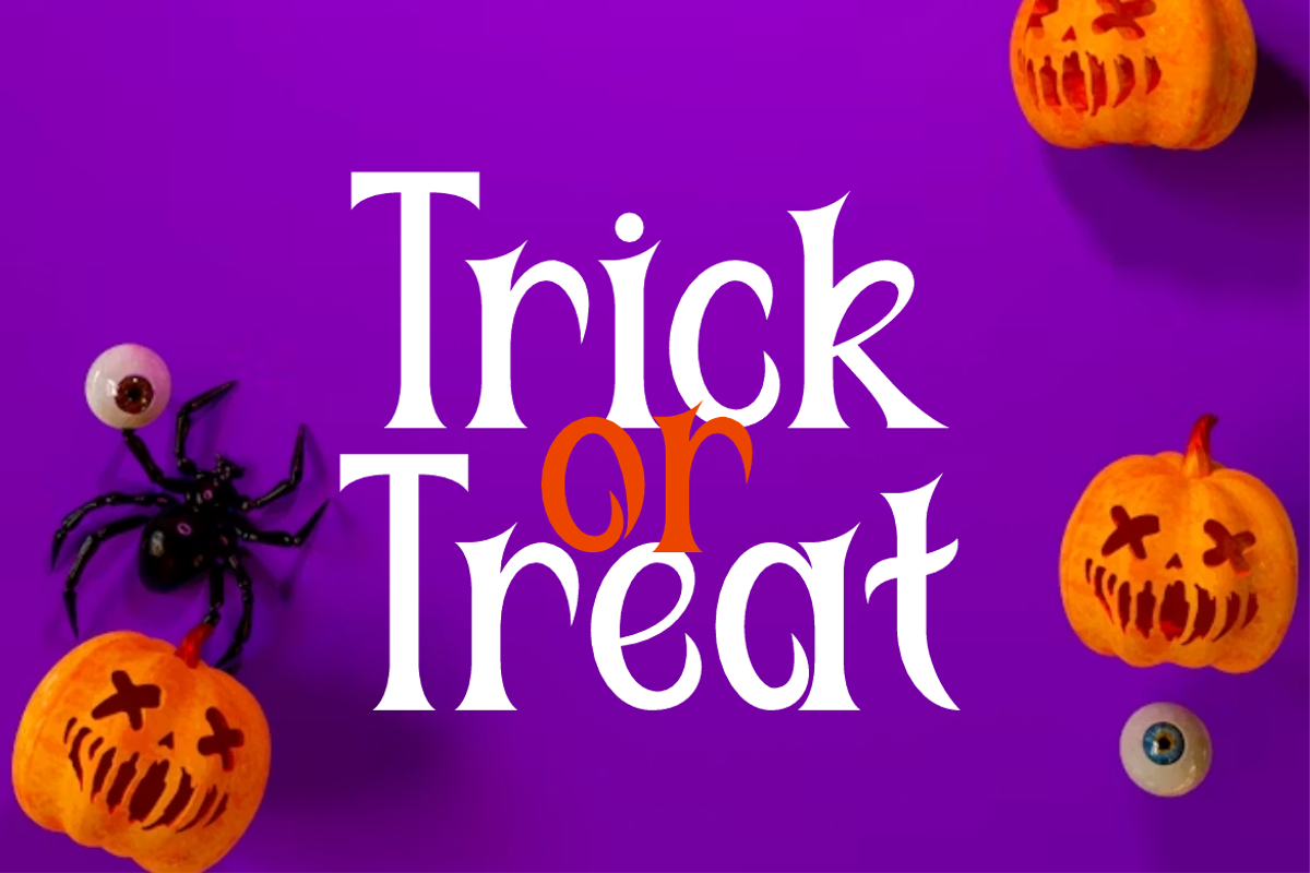 Motteny Halloween - Creepy Font, a Script Font by QR Design Studio (Photo 2 of 11)