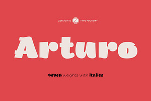 Arturo - 15 Fonts