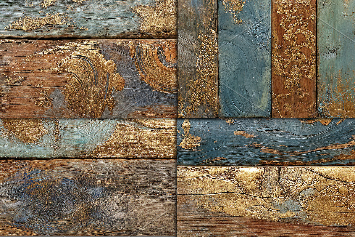 50 Golden Wood Rustic Texture, a Texture Graphic by Area (Photo 5 of 18)