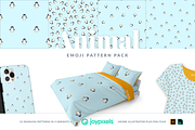 Animal Emoji Patterns by JoyPixels®, a Pattern Graphic by joypixels (Thumbnail 3 of 13)