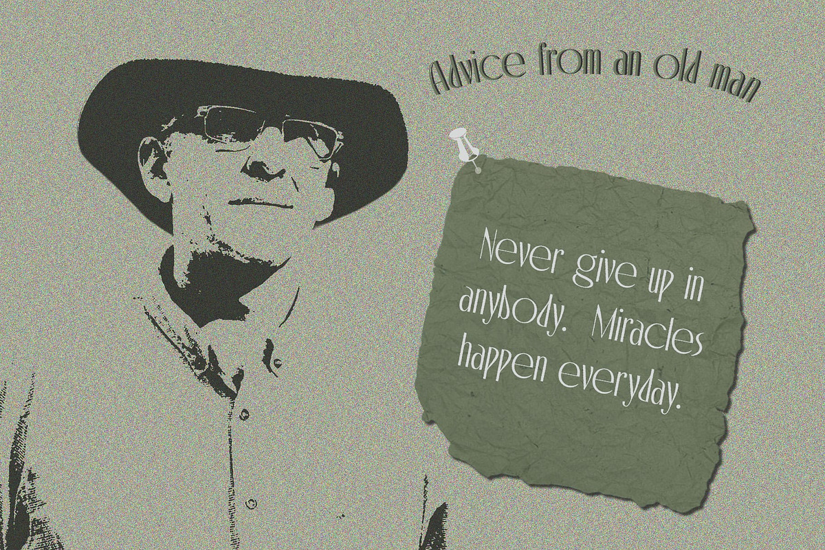 Capires Rough, a Sans Serif Font by Craft Supply Co. (Photo 8 of 8)