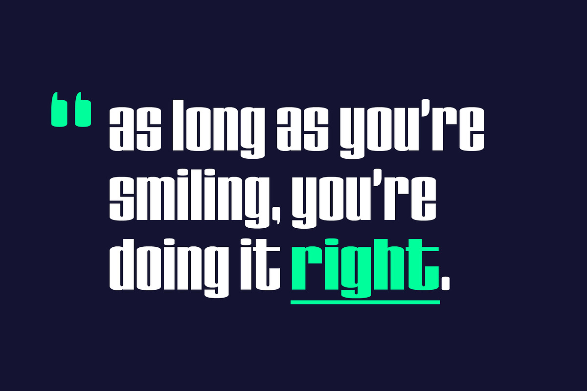 Highwater - A Retro Display Font, a Sans Serif Font by Tim Hankins Design (Photo 6 of 10)