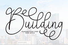 Building | Script Font