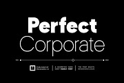 Perfect Corporate Sans Serif Family, a Sans Serif Font by Mahesans Co (Thumbnail 1 of 10)