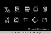Minimal Square Logo - Hipster Line, a Branding & Logo Template by Sahade Studio (Thumbnail 5 of 17)