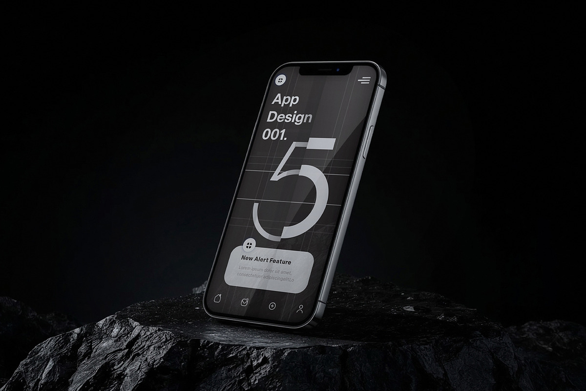 Smartphone Mockup, an iPhone Mockup by wavebreak