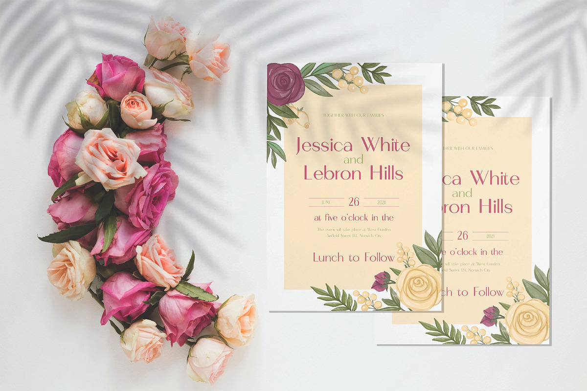 Sale wedding invitation card, an Invitation Template by Workhu (Photo 2 of 3)