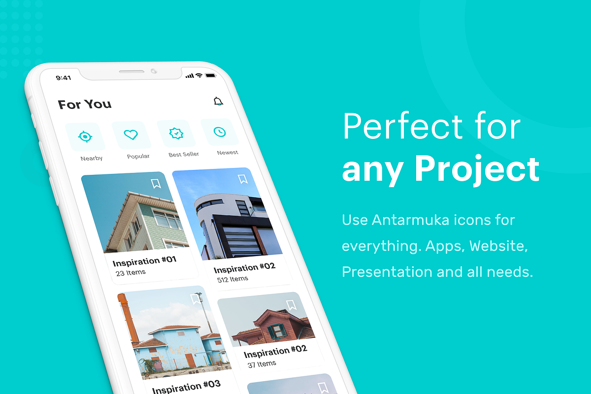 Antarmuka -  UI Element Iconset, a Templates & Theme by Designspace (Photo 5 of 7)