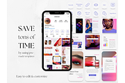 300 Color MakeUp Social Media BUNDLE, a Social Media Template by PatternLab. (Thumbnail 5 of 9)