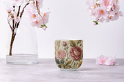 Vintage Autumn Flowers Digital Paper, a Pattern Graphic by FloridPrintables (Thumbnail 8 of 9)