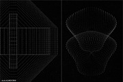 SPACE 6 - 55 dotted line objects, an Object Graphic by kloroform (Thumbnail 7 of 20)