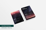Card Mockup | 3D Rendering, an Advertising Mockup by mrfauzi (Thumbnail 8 of 11)