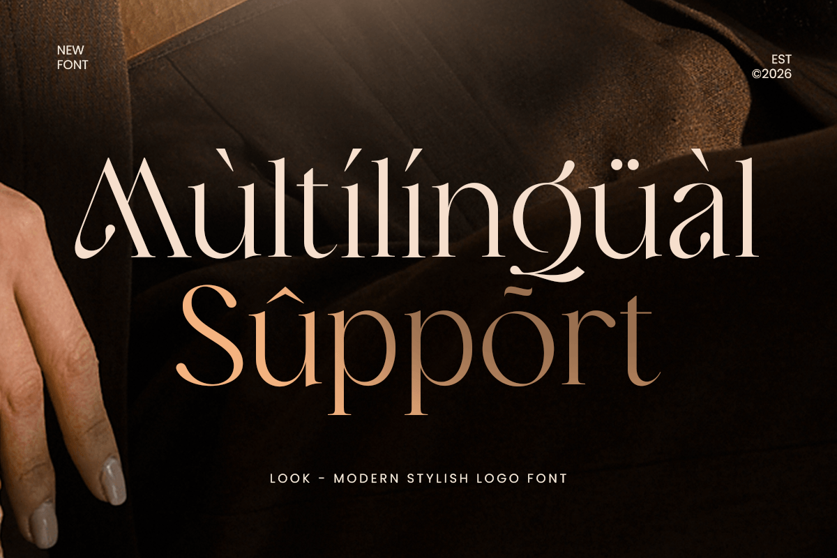 LOOK - Modern Elegant Logo Font, a Serif Font by Sensatype (Photo 13 of 13)