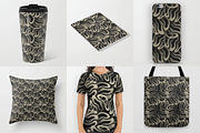 Vector Abstract Seamless Patterns, a Pattern Graphic by yamonstro (Thumbnail 2 of 8)