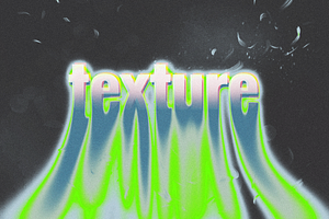 Blurry Melting Text Effect, a Layer Style Add-On by PaperMoon