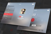 Tbalet Flat UI kit, an UI Kit Template by Alireza Farzad (Thumbnail 5 of 8)