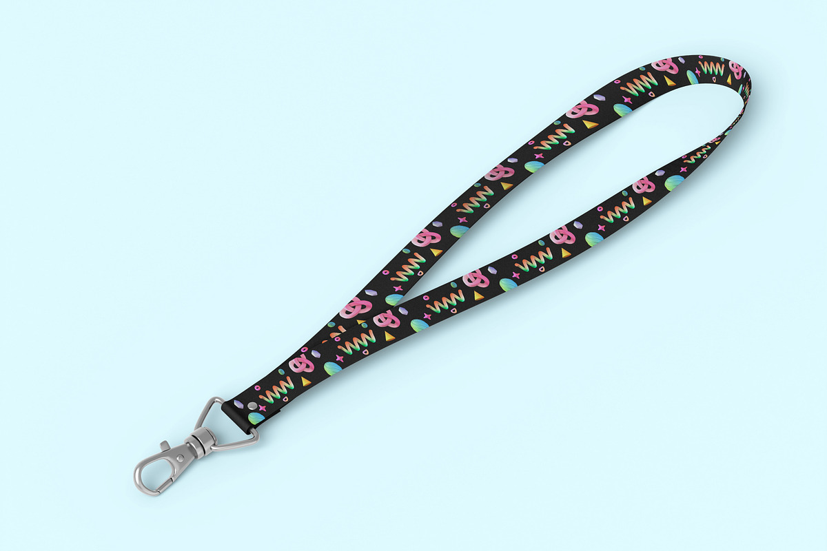 Lanyard Mockup, a Merchandise Mockup by SLAB! Design (Photo 4 of 9)