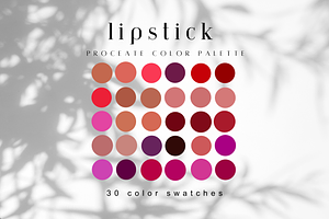 Procreate Palette Lipstick