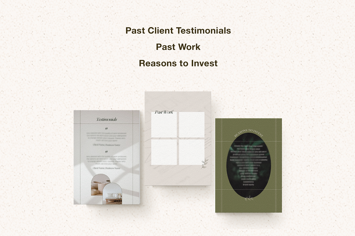 Design Project Proposal Template, a Presentation Template by Starline Creative (Photo 3 of 6)